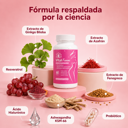 VitalFemme® - Recuperá tu vitalidad femenina desde adentro.