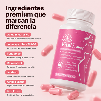 VitalFemme® - Recuperá tu vitalidad femenina desde adentro.